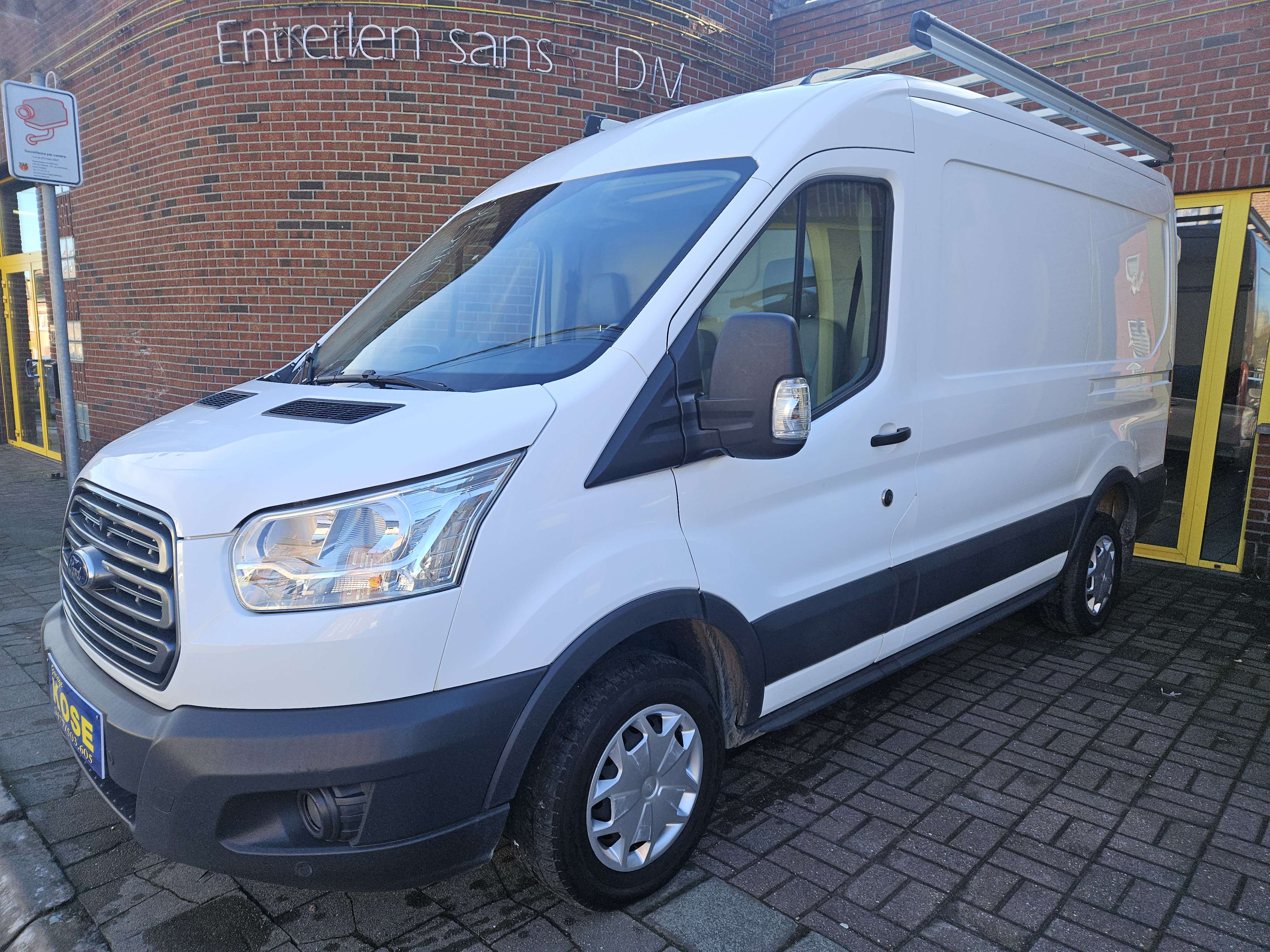 Ford Transit FOURGON L2H2 CLIM GALLERIE DE TOIT PLANCHER TEP