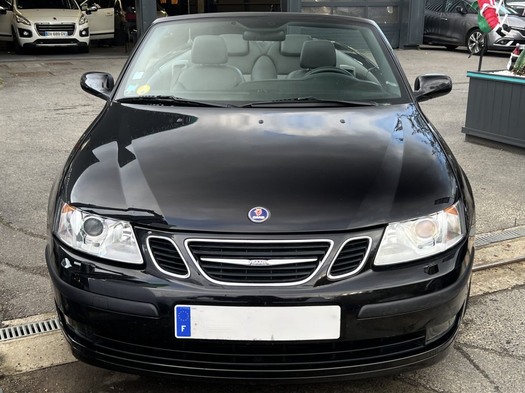 Saab 9-3 II CABRIOLET 1.9 TID 150 Cv 1ERE MAIN 82 500 Kms REELS ORIGINE FRANCE GPS CUIR Garantie1an