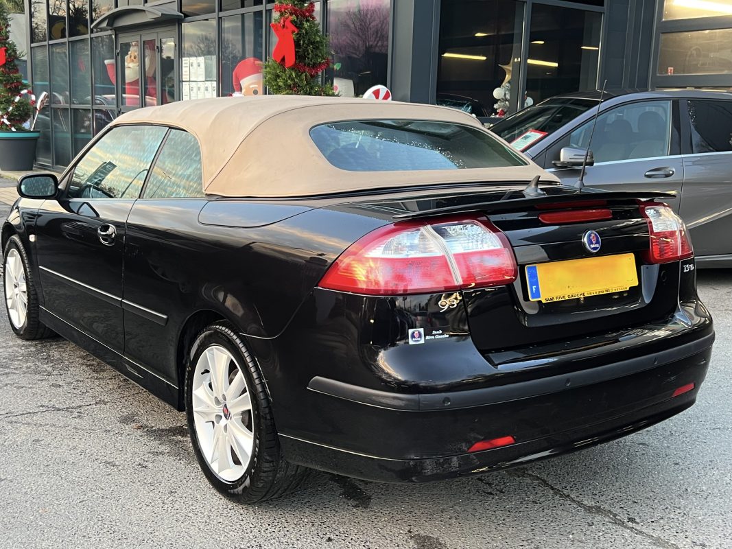 Saab 9-3 II CABRIOLET 1.9 TID 150 Cv 1ERE MAIN 82 500 Kms REELS ORIGINE FRANCE GPS CUIR Garantie1an