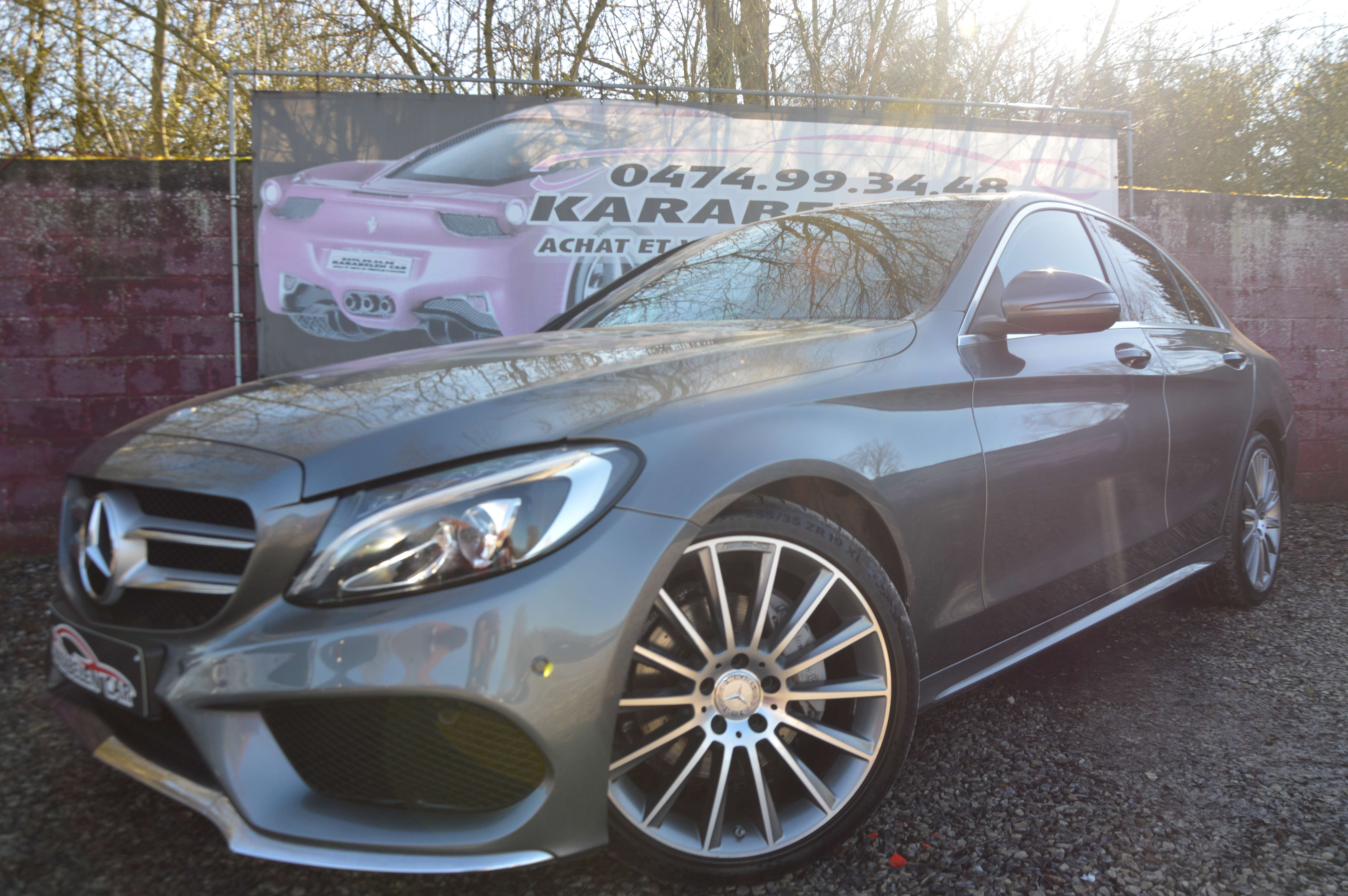 Mercedes-Benz C 200 d PACK AMG BOITE AUT NAV SENS AV/AR 85.798KM