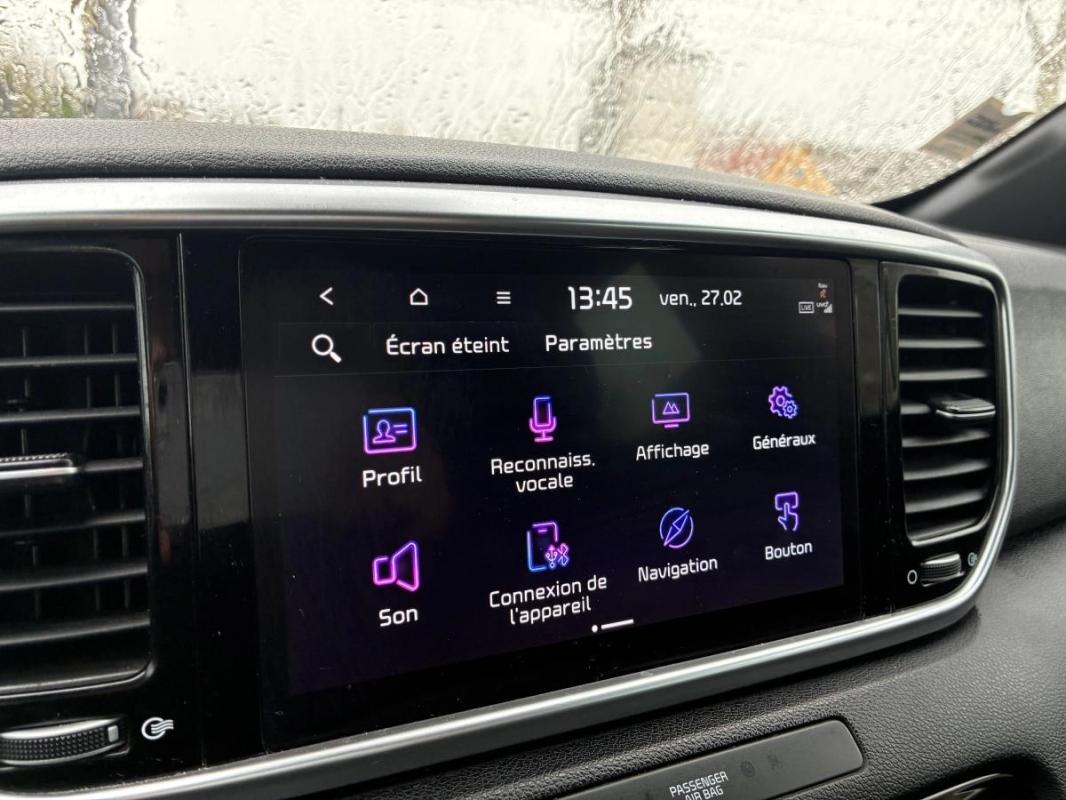 Kia Sportage IV Phase 2 1.6 CRDI 135 HYBRID MHEV GT LINE 4X2 DCT BVA / 1 MAIN PRIX TTC