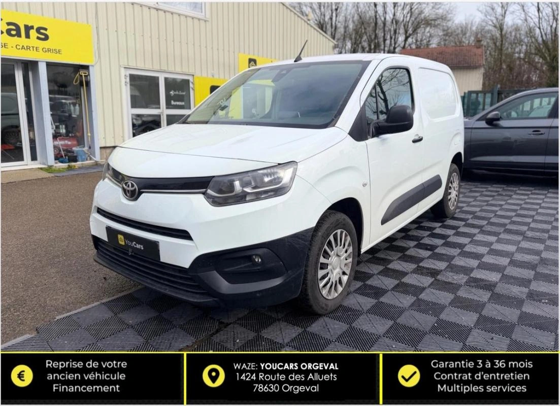 Toyota Proace Pro Ace City FOURGON 1.5 D4D 100 MEDIUM L1 DYNAMIC - APPLE CARPLAY CAMERA DE RECUL GPS
