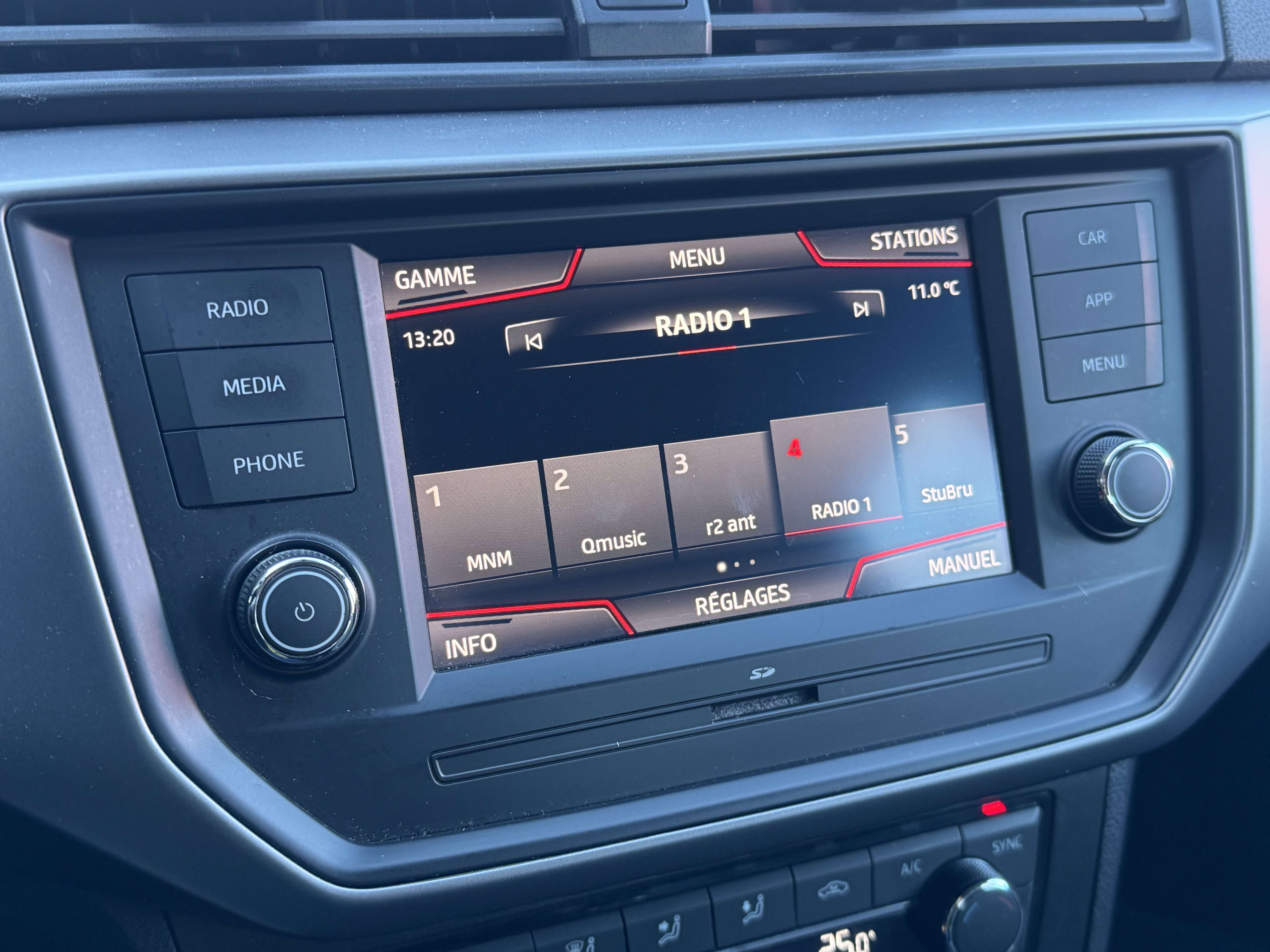 SEAT Ibiza Ibiza 1.0i GARANTIE ECRAN CLIM BLUETOOTH USB