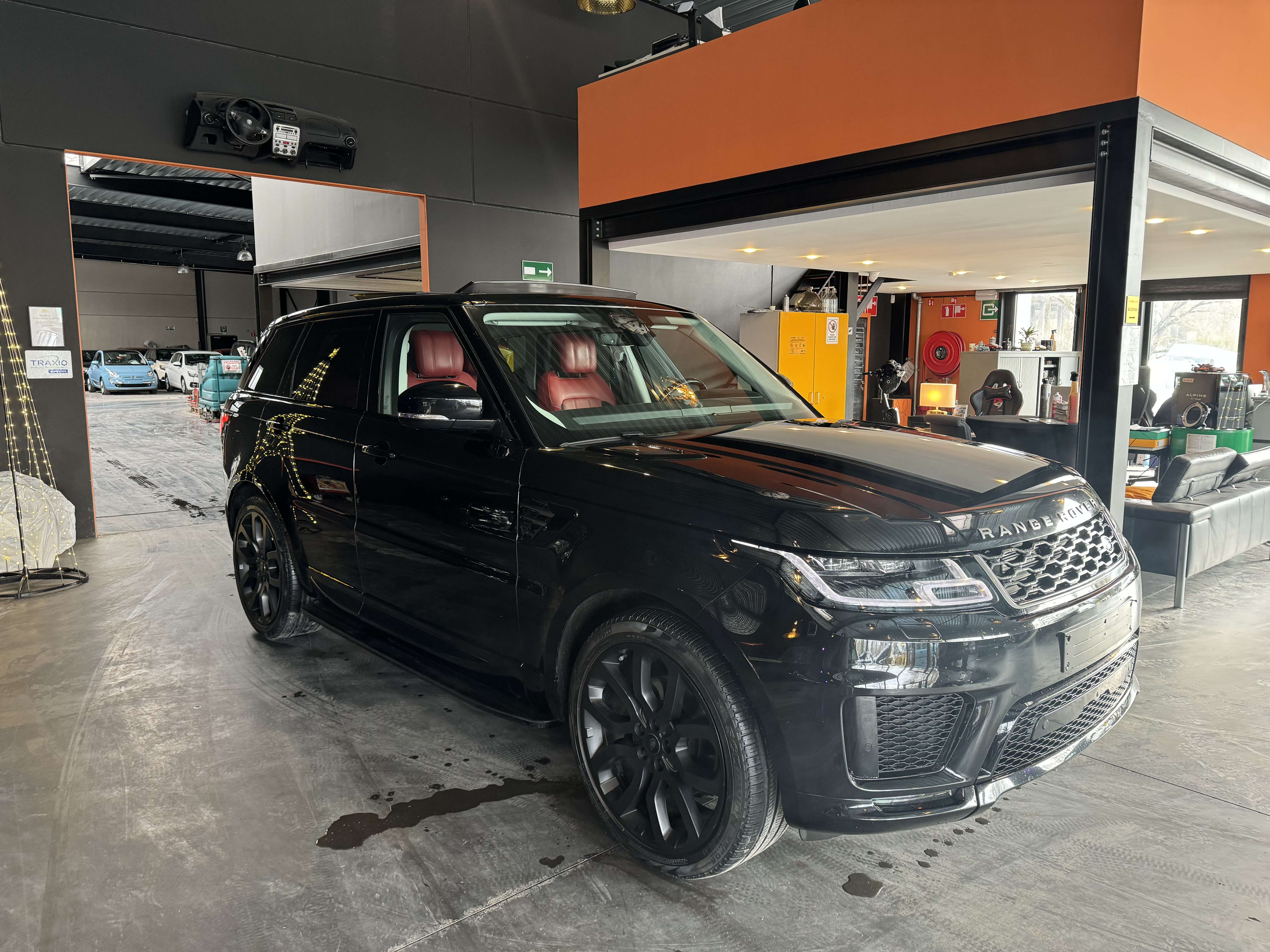 Land Rover Range Rover Sport 3.0 SDV6 - TOIT PANO/OUVRANT -INTERIEUR CUIR ROUGE