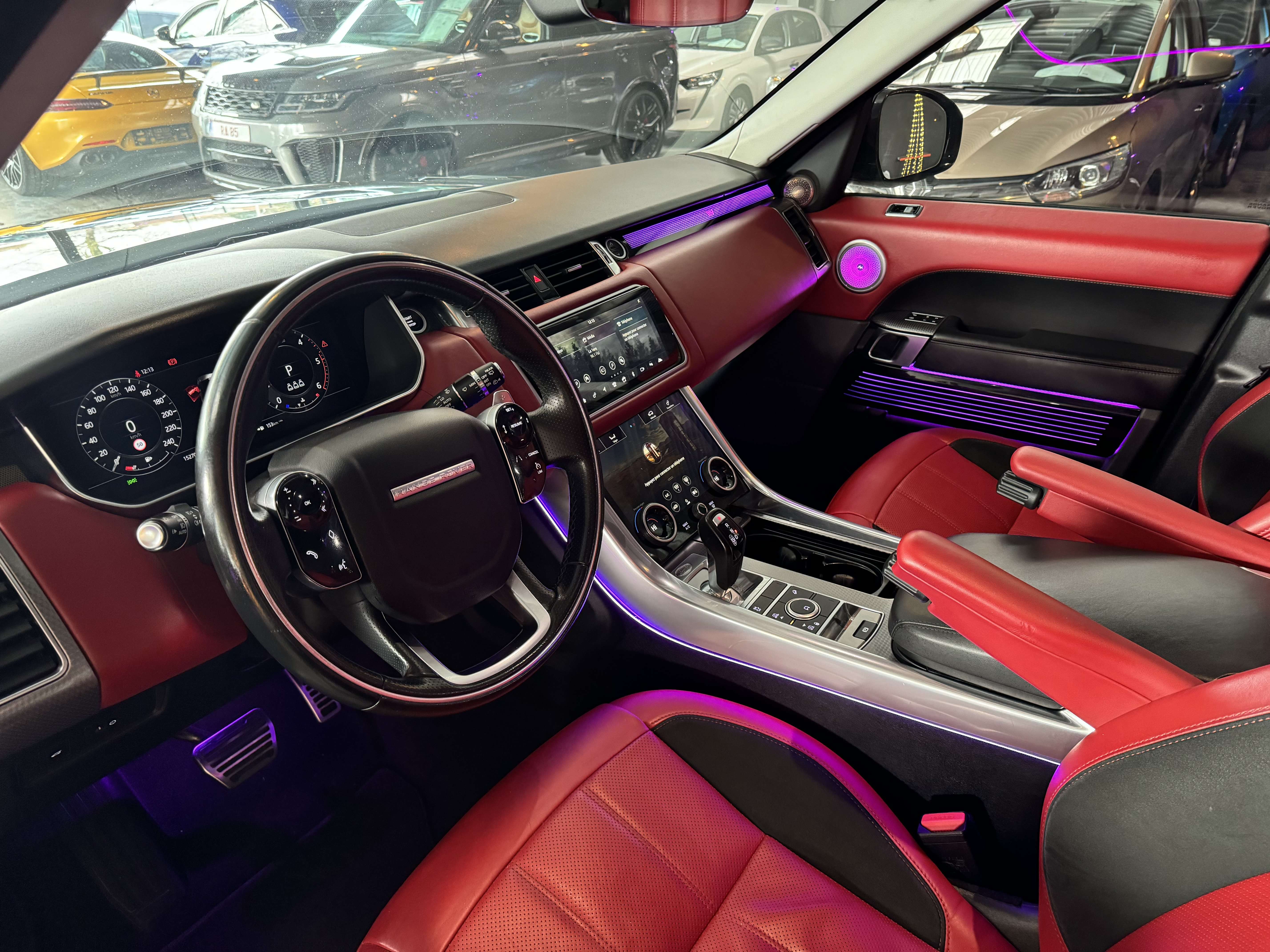 Land Rover Range Rover Sport 3.0 SDV6 - TOIT PANO/OUVRANT -INTERIEUR CUIR ROUGE