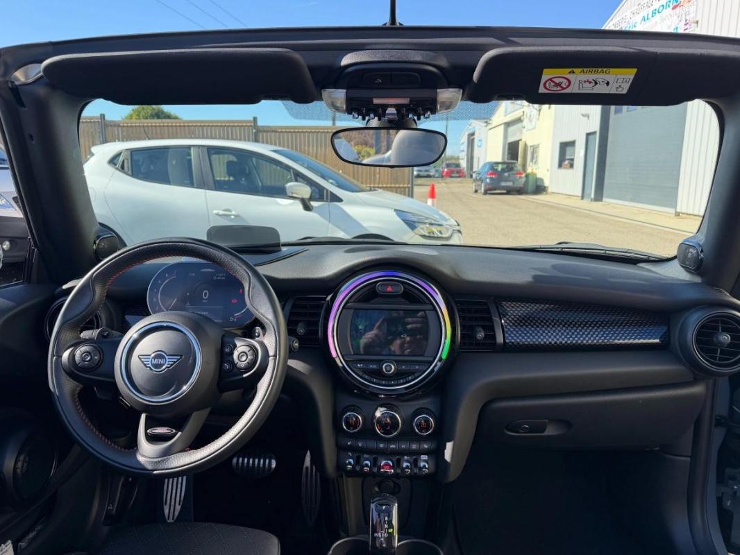 Mini Cabriolet 2.0 230 JOHN COOPER WORKS CABRIOLET ENTRETIEN COMPLET MINI- SON HARMAN KARDON-CARPLAY