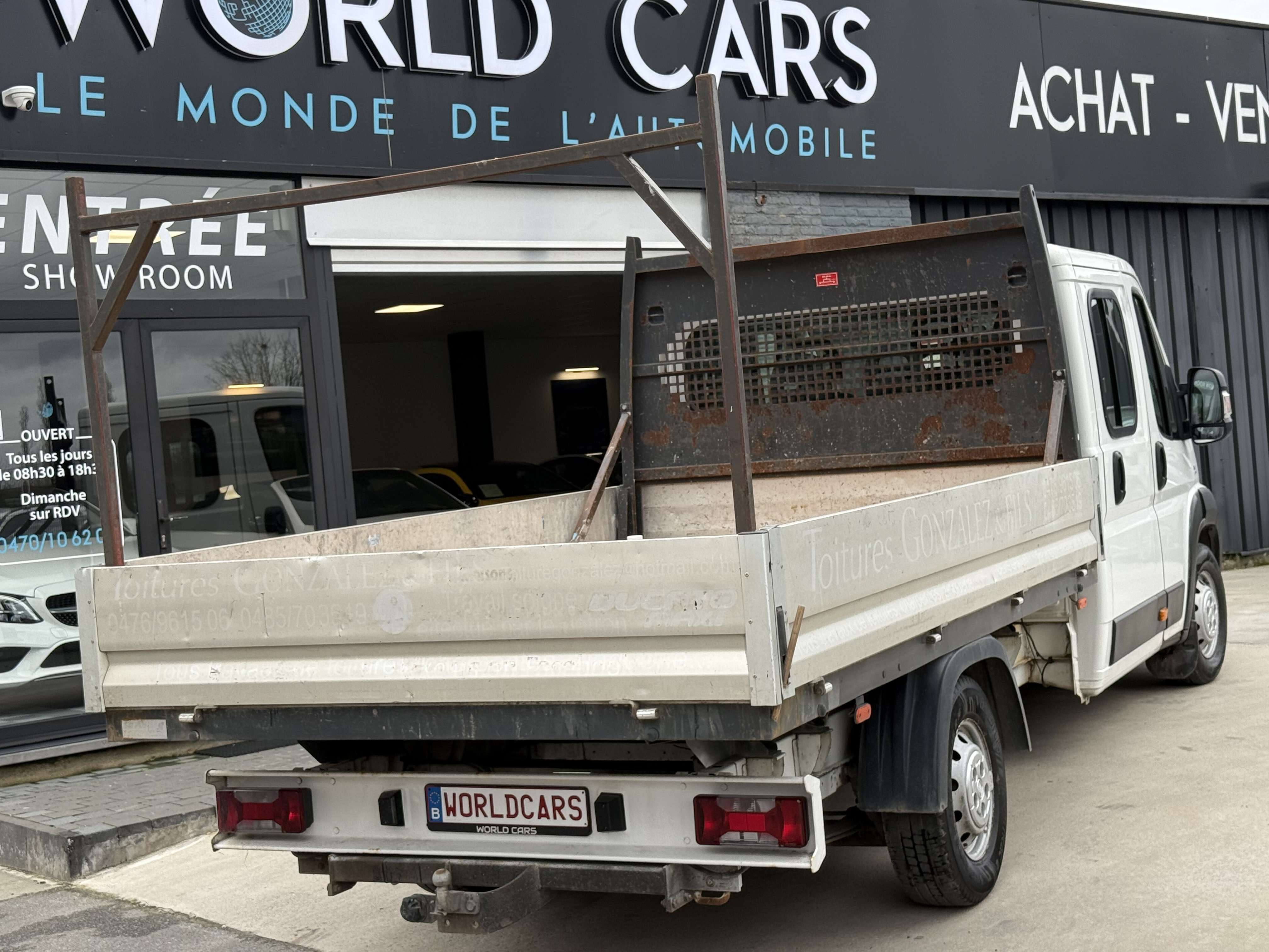 Fiat Ducato 2.3D L4 7PLACES TVAC*BTWIN BENNE GARANTIE 12MOIS