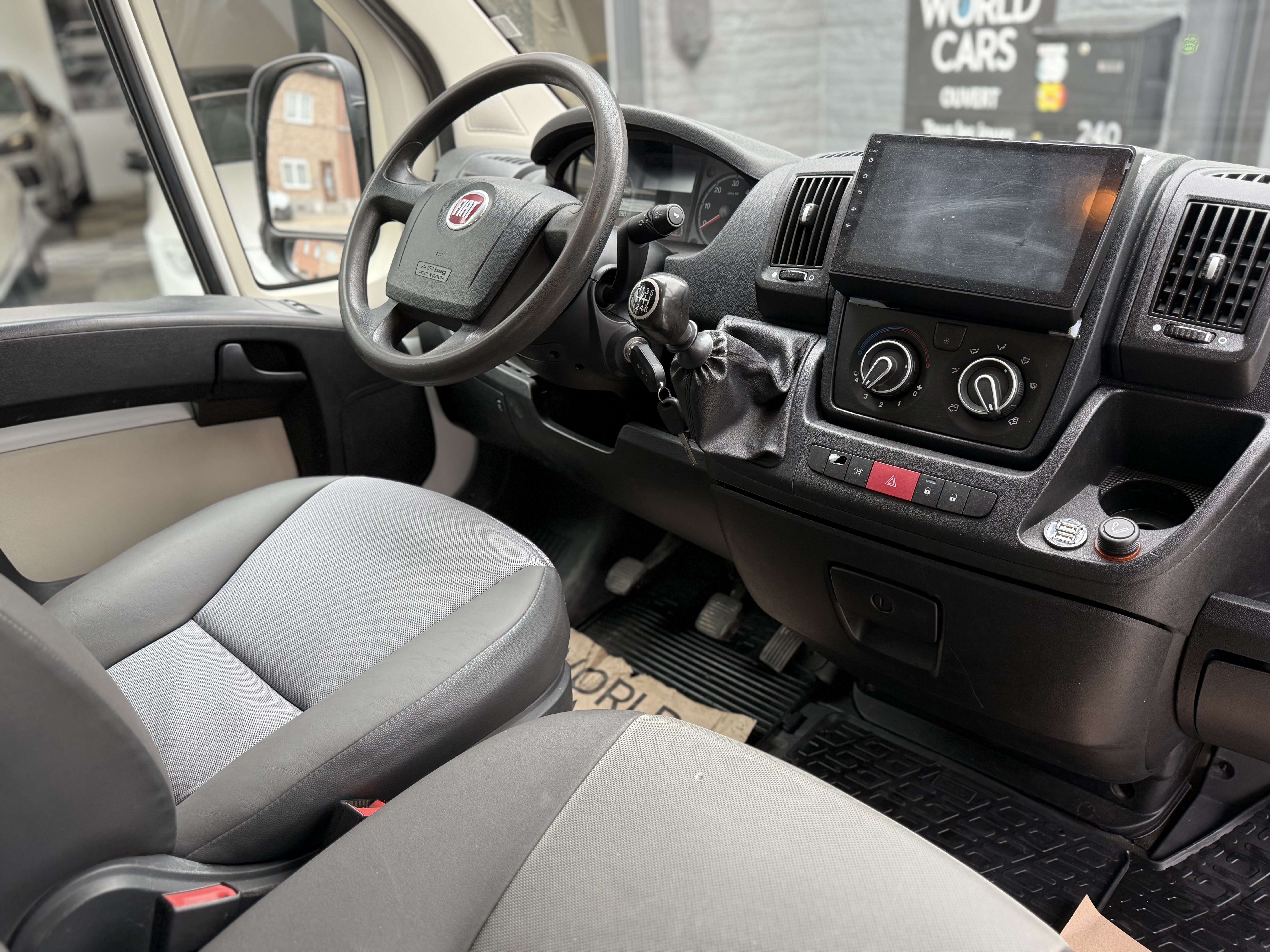Fiat Ducato 2.3D L4 7PLACES TVAC*BTWIN BENNE GARANTIE 12MOIS
