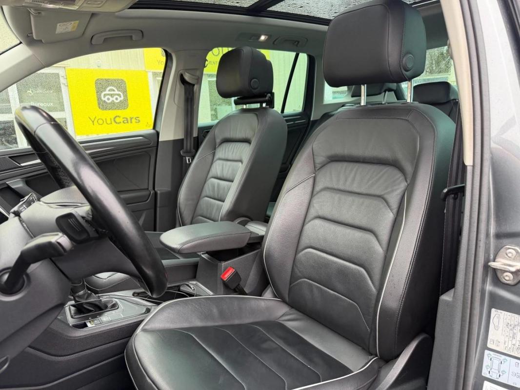 Volkswagen Tiguan 1.4 TSI 150 BLUEMOTION CARAT EXCLUSIVE DSG BVA ENTRETIEN COMPLET VW TOIT OUVRANT