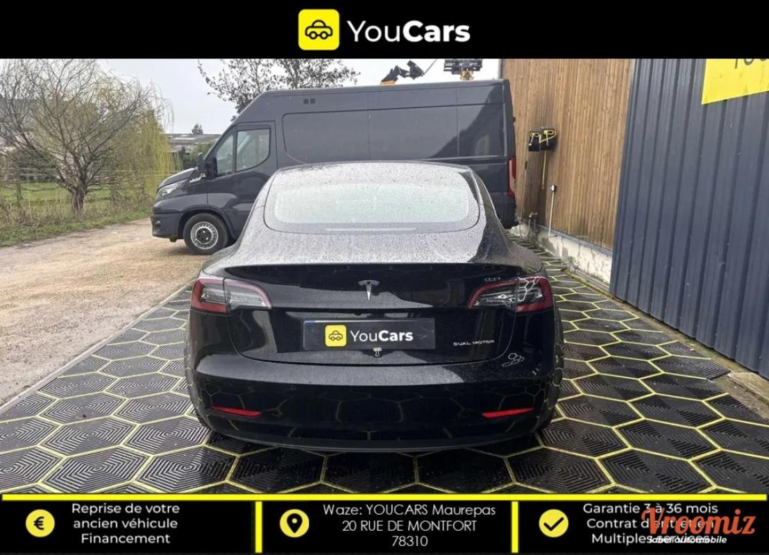 Tesla Model 3 LONG RANGE ENTRETIEN A JOUR CAMERA DE RECUL 350 cv