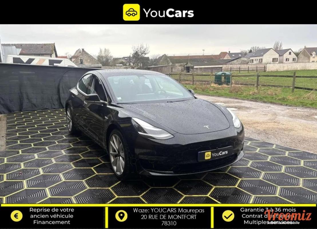 Tesla Model 3 LONG RANGE ENTRETIEN A JOUR CAMERA DE RECUL 350 cv