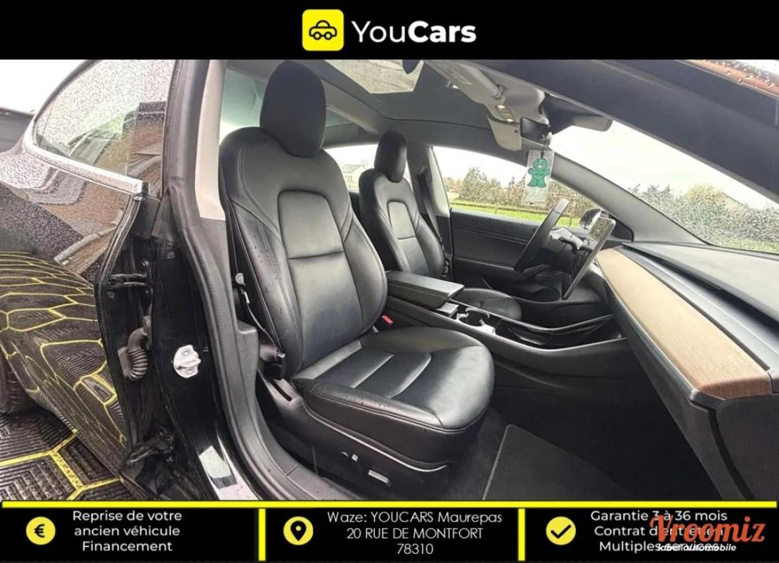 Tesla Model 3 LONG RANGE ENTRETIEN A JOUR CAMERA DE RECUL 350 cv