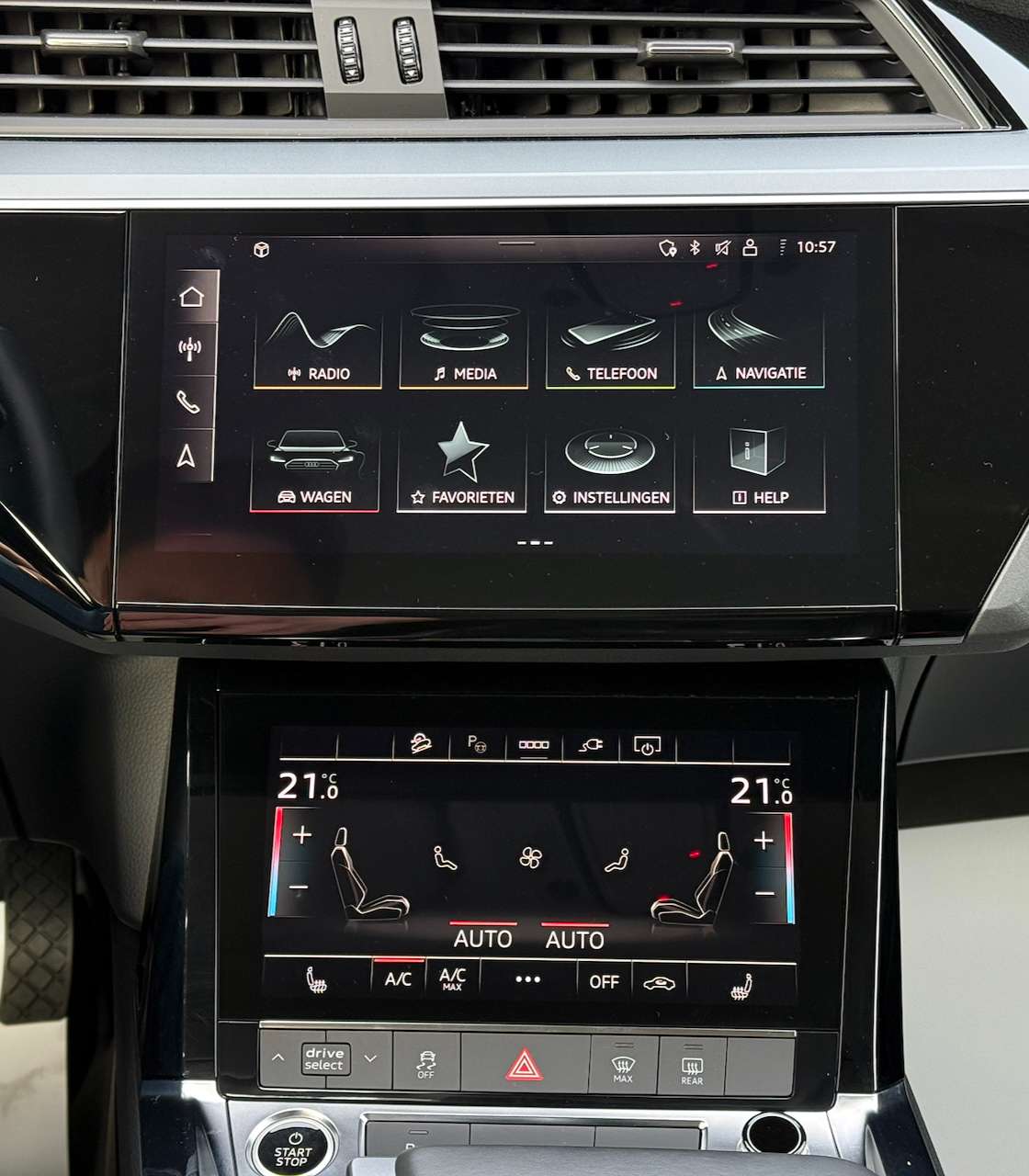 Audi e-tron 50 QUATTRO GPS CAMERA ZETELVER ELEKKOFFR ADAPTCRSE