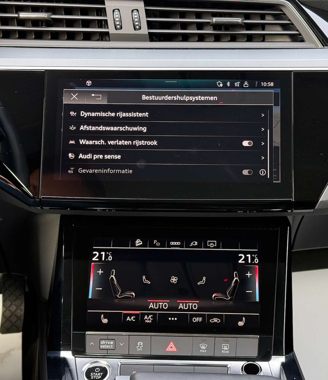 Audi e-tron 50 QUATTRO GPS CAMERA ZETELVER ELEKKOFFR ADAPTCRSE