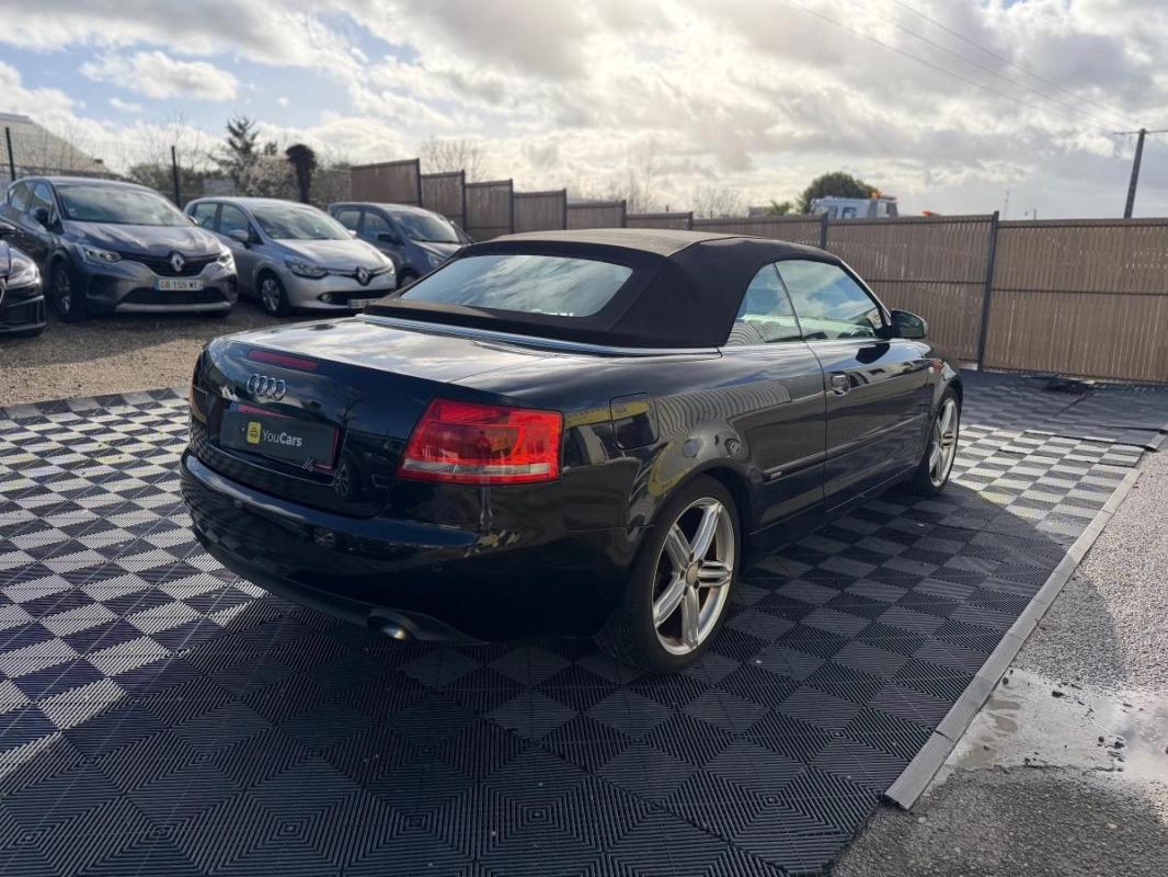 Audi A4 2.0 TDI 140 S-LINE CABRIOLET - BOITE AUTO SIEGES CHAUFFANTS