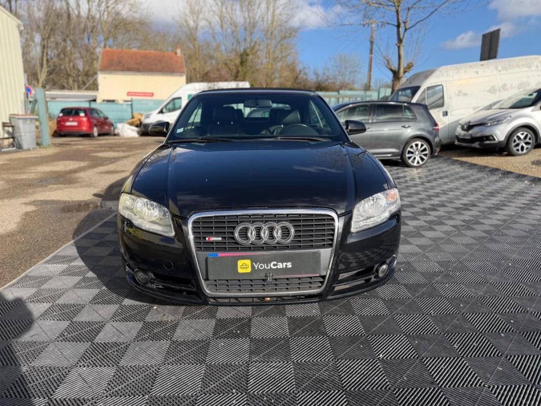 Audi A4 2.0 TDI 140 S-LINE CABRIOLET - BOITE AUTO SIEGES CHAUFFANTS