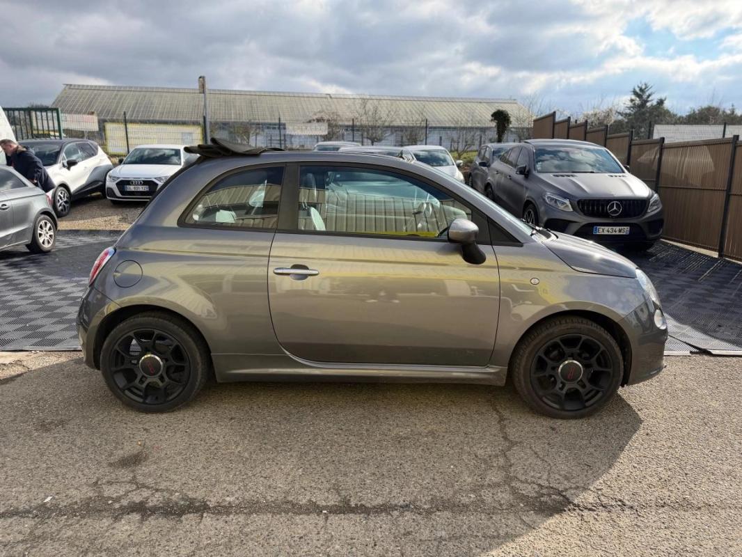 Fiat 500 CABRIOLET 1.2 70 LOUNGE START-STOP - RADAR DE RECUL CLIMATISATION