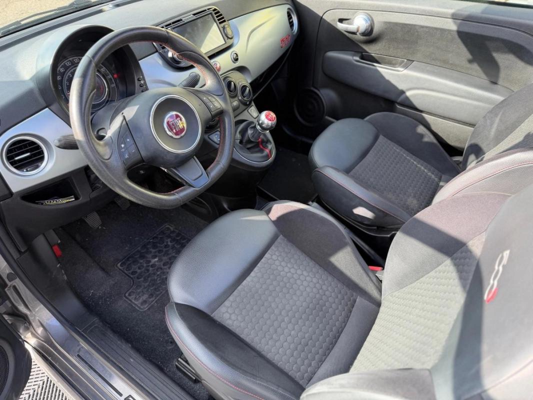 Fiat 500 CABRIOLET 1.2 70 LOUNGE START-STOP - RADAR DE RECUL CLIMATISATION