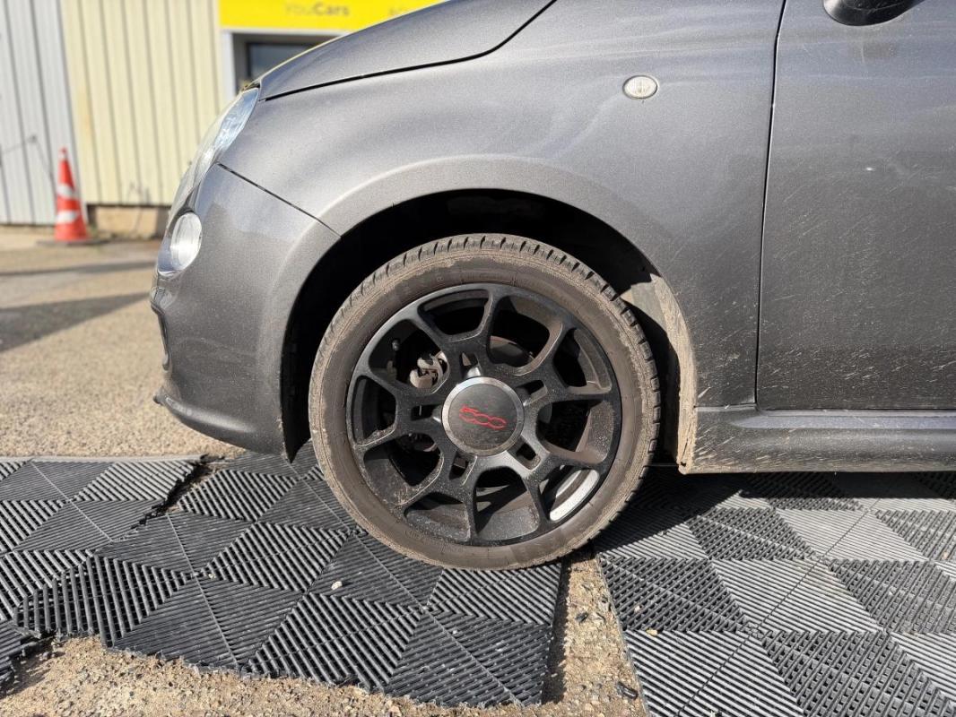 Fiat 500 CABRIOLET 1.2 70 LOUNGE START-STOP - RADAR DE RECUL CLIMATISATION