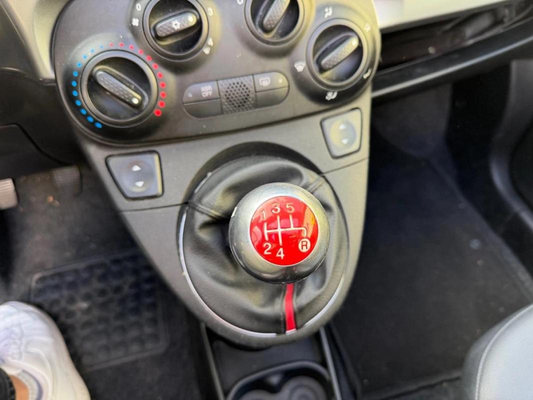 Fiat 500 CABRIOLET 1.2 70 LOUNGE START-STOP - RADAR DE RECUL CLIMATISATION