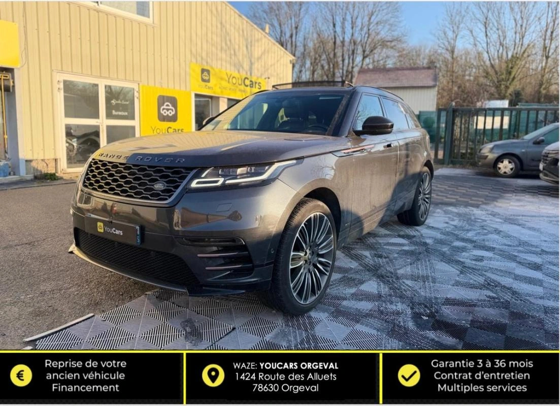 Land Rover Range Rover Velar 2.0 D240 R-DYNAMIC 4WD - TOIT OUVRANT MERIDIAN ATTELAGE