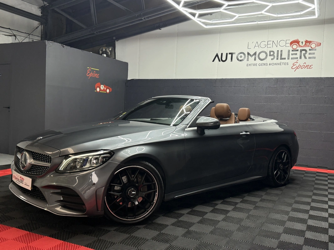 Mercedes-Benz Classe C 220 d CABRIOLET AMG LINE 194 ch 9G-Tronic