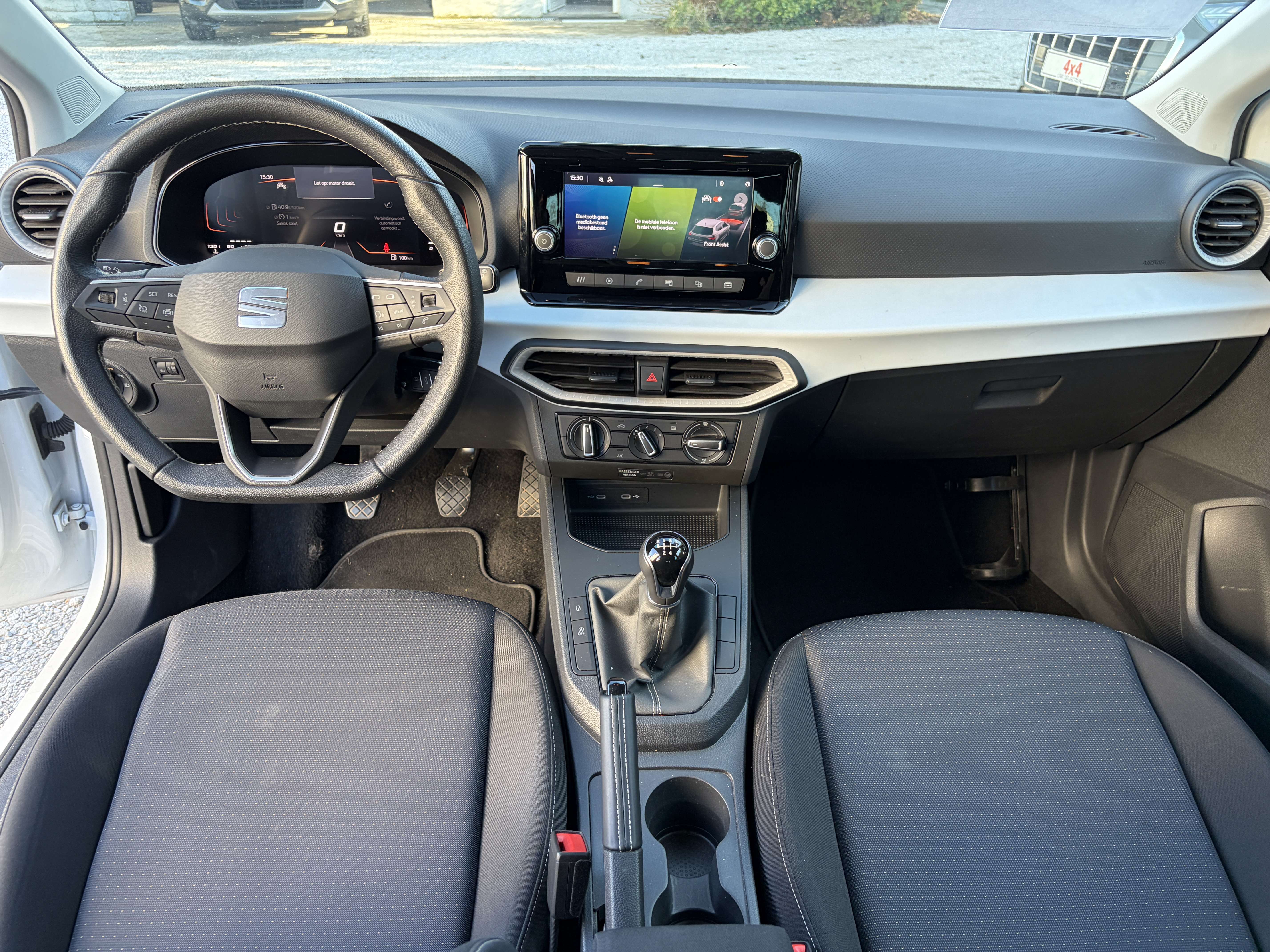 SEAT Ibiza Ibiza 1.0i Parelmoerwit, Airco, Cruise, 1j Garantie