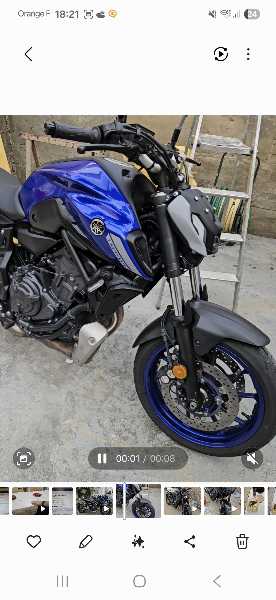 YAMAHA MT 07