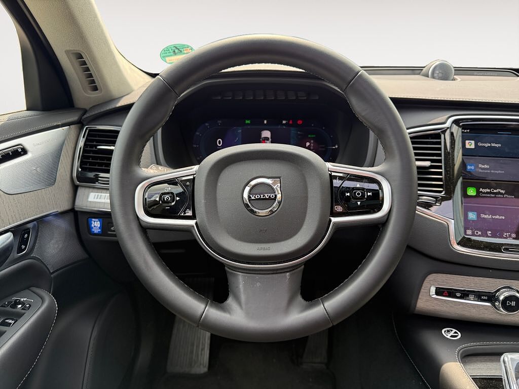 Volvo XC90 XC90 Recharge Ultimate, T8 AWD Plug-in Hybrid, Elektrisch/Benzin, Bright, 7 Sitz