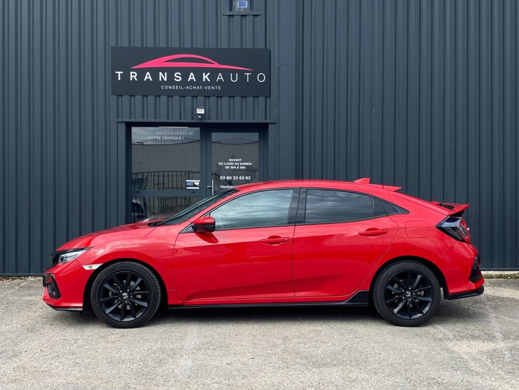 Honda Civic 2020 1.0 i-VTEC 126 Elegance Sport Line - 65 000 km Garantie Suivi Honda