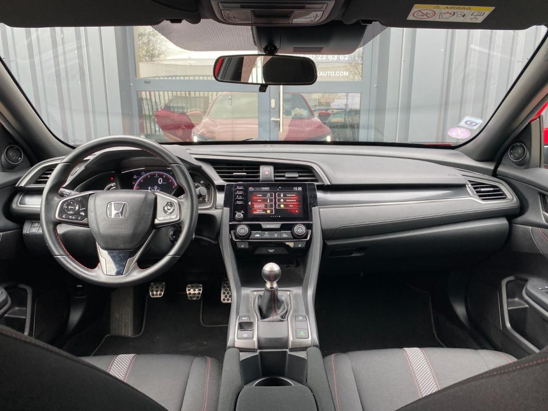 Honda Civic 2020 1.0 i-VTEC 126 Elegance Sport Line - 65 000 km Garantie Suivi Honda