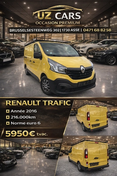 Renault Trafic FOURGON CONFORT L1H2 1200 2.0 DCI 115