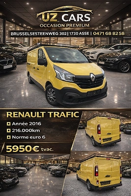 Renault Trafic FOURGON CONFORT L1H2 1200 2.0 DCI 115