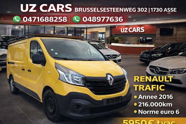 Renault Trafic FOURGON CONFORT L1H2 1200 2.0 DCI 115