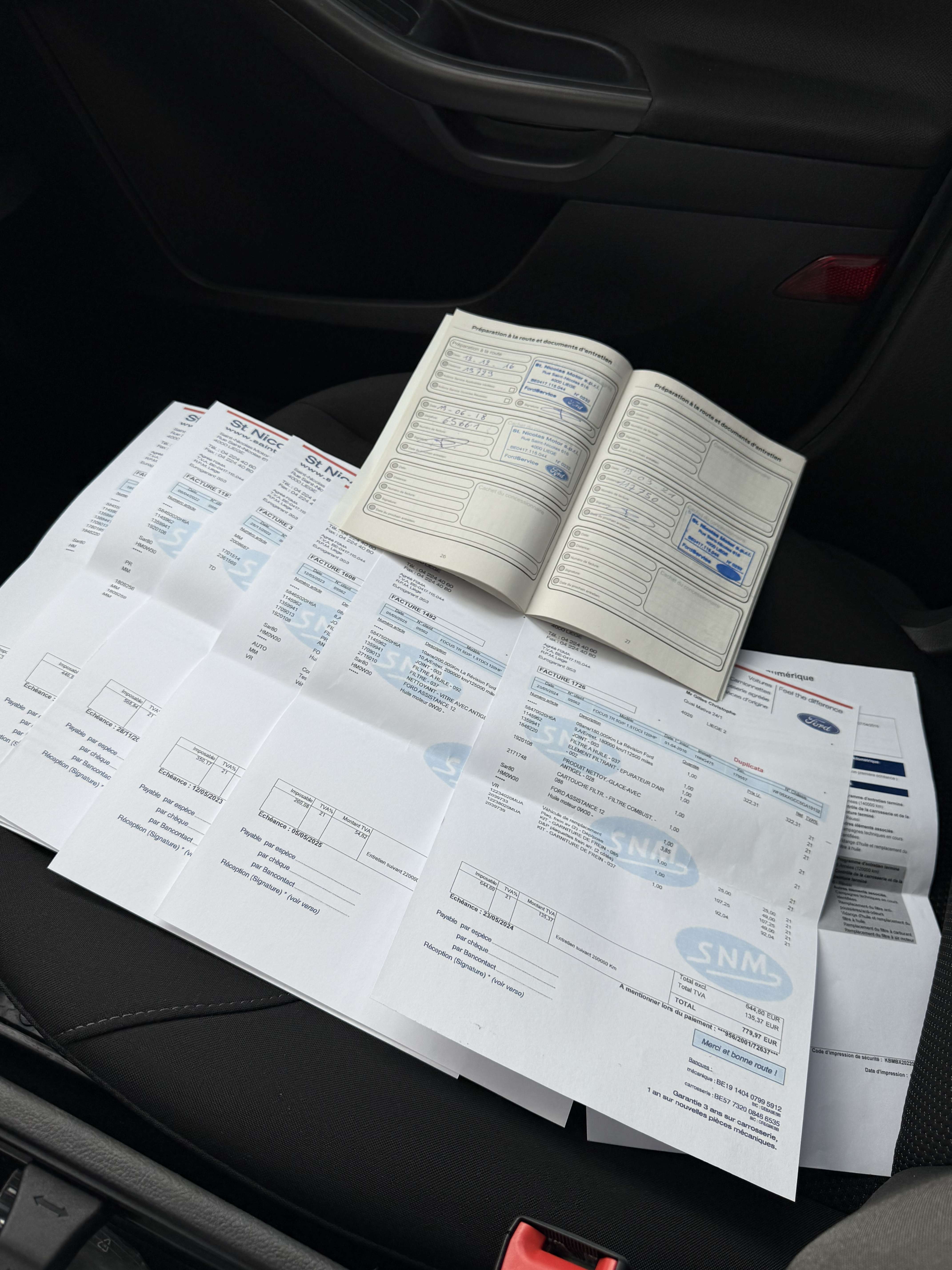 Ford Focus Focus 1.5 TDCi - Euro 6d - 2016 - Carnet entretien