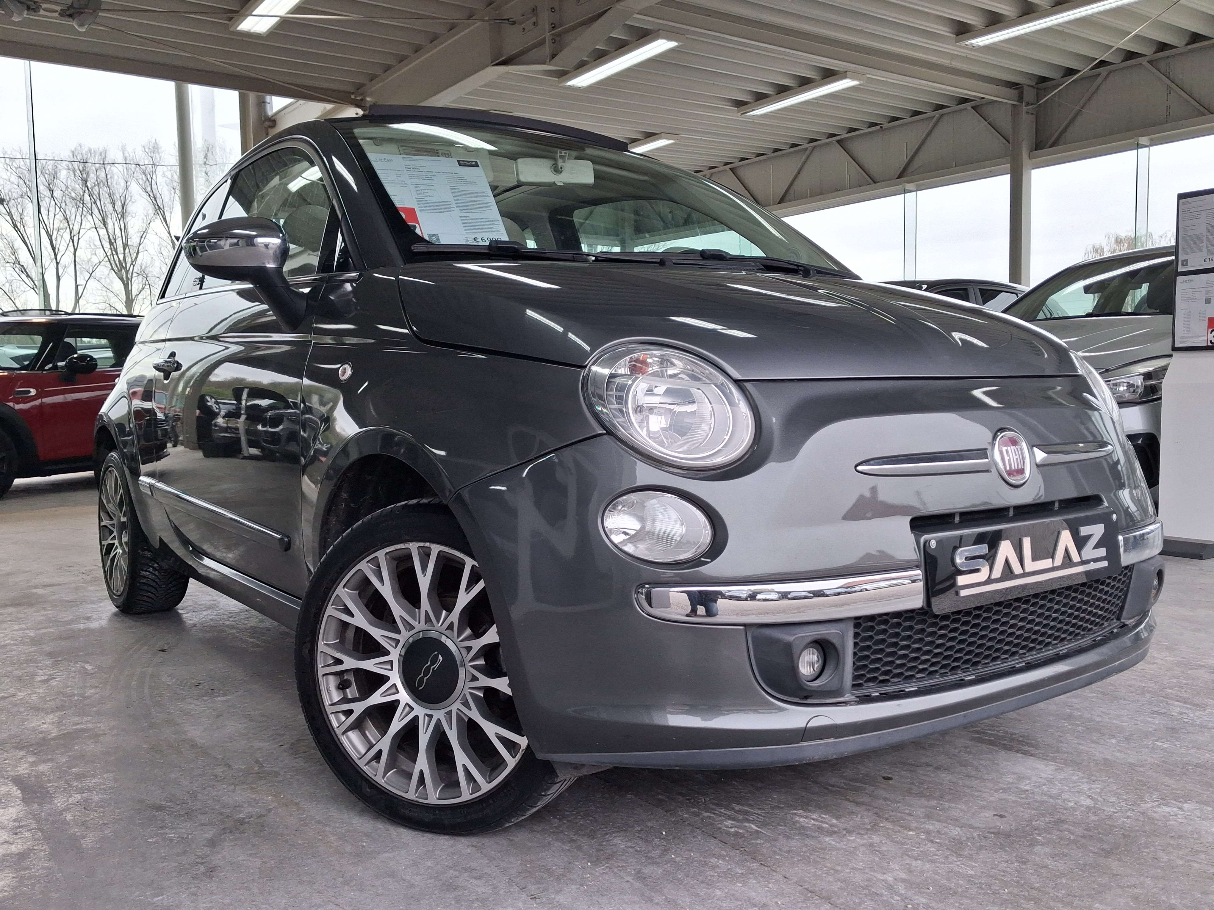 Fiat 500C 500C 1.2i Lounge / CABRIO / CLIM / DETECTEUR ARR/