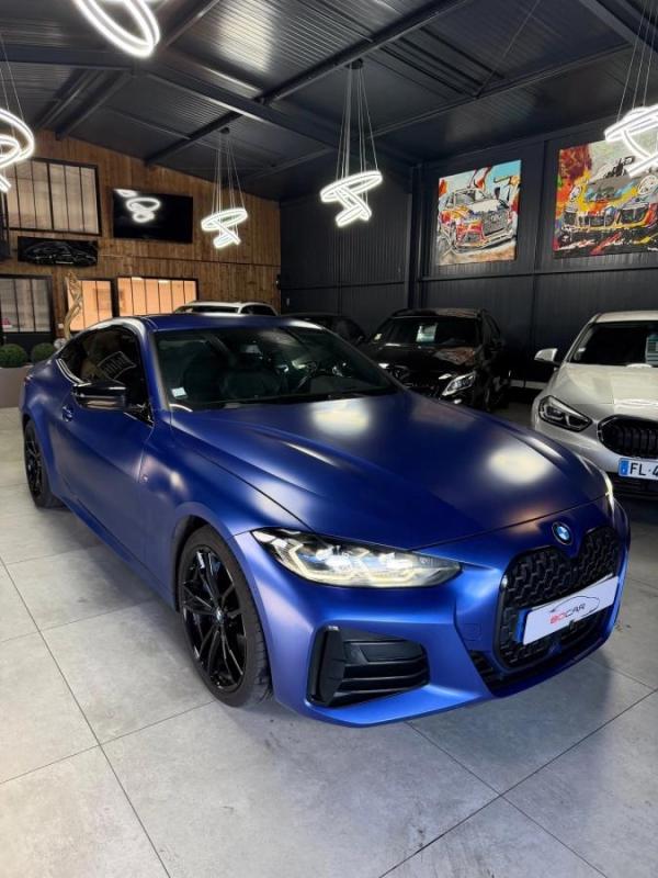Bmw Serie 4 (G22) M440I Coupé 3.0i X-Drive 374CH Origine FR / Teinte portimao Blue