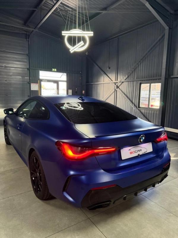 Bmw Serie 4 (G22) M440I Coupé 3.0i X-Drive 374CH Origine FR / Teinte portimao Blue