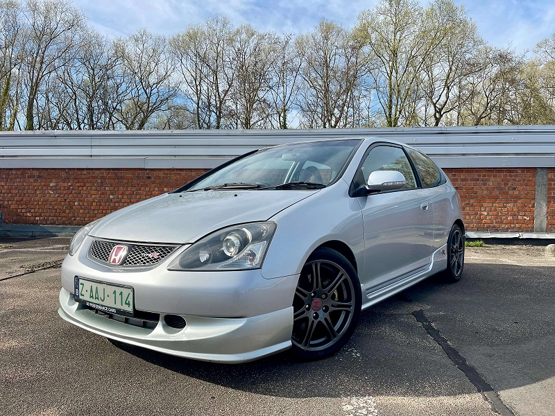 Occasion Honda Civic Type-R EP3 RHD, 2004 Modèle - Belgique - CarToBike