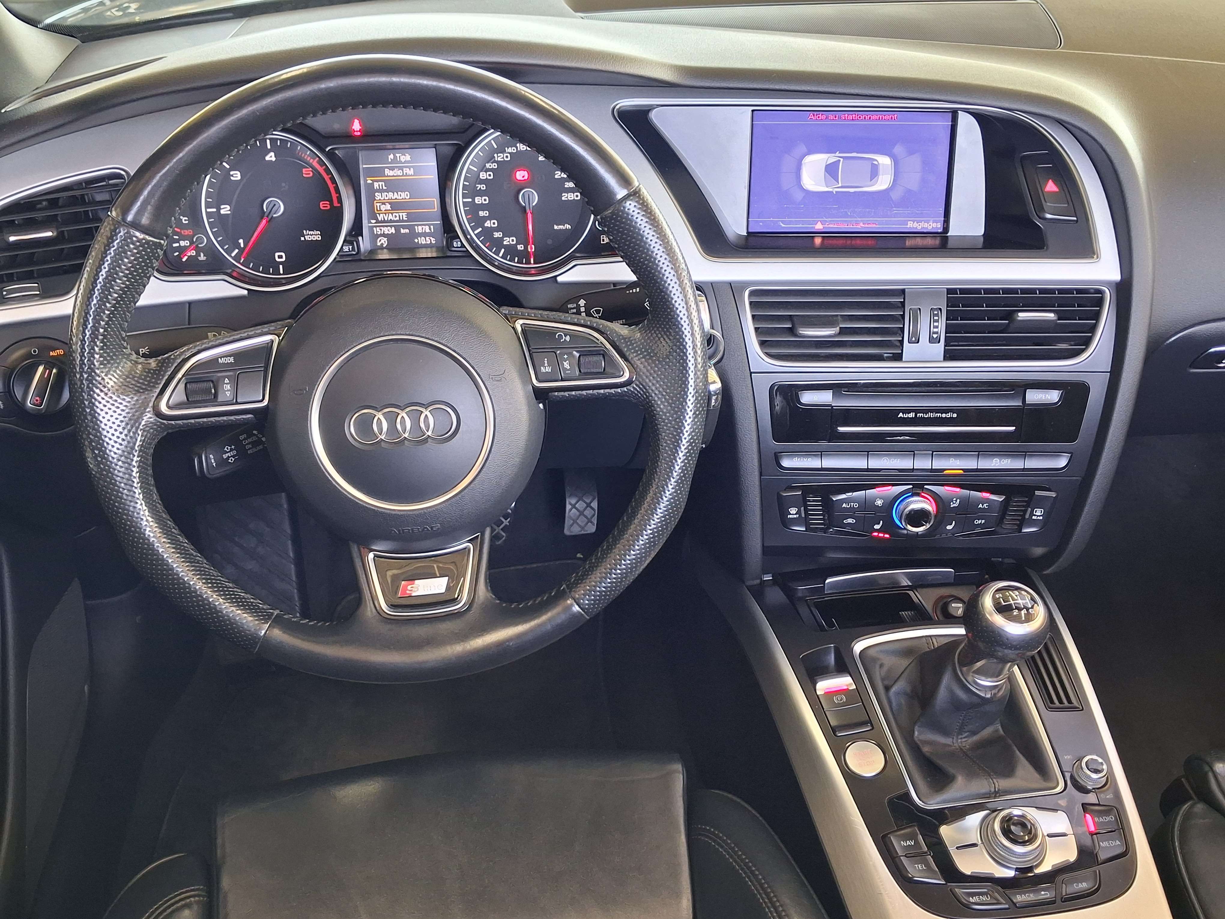 Audi A5 A5 Cabriolet 2.0 TDi S line DPF/CUIR CHAUFF/NAVI