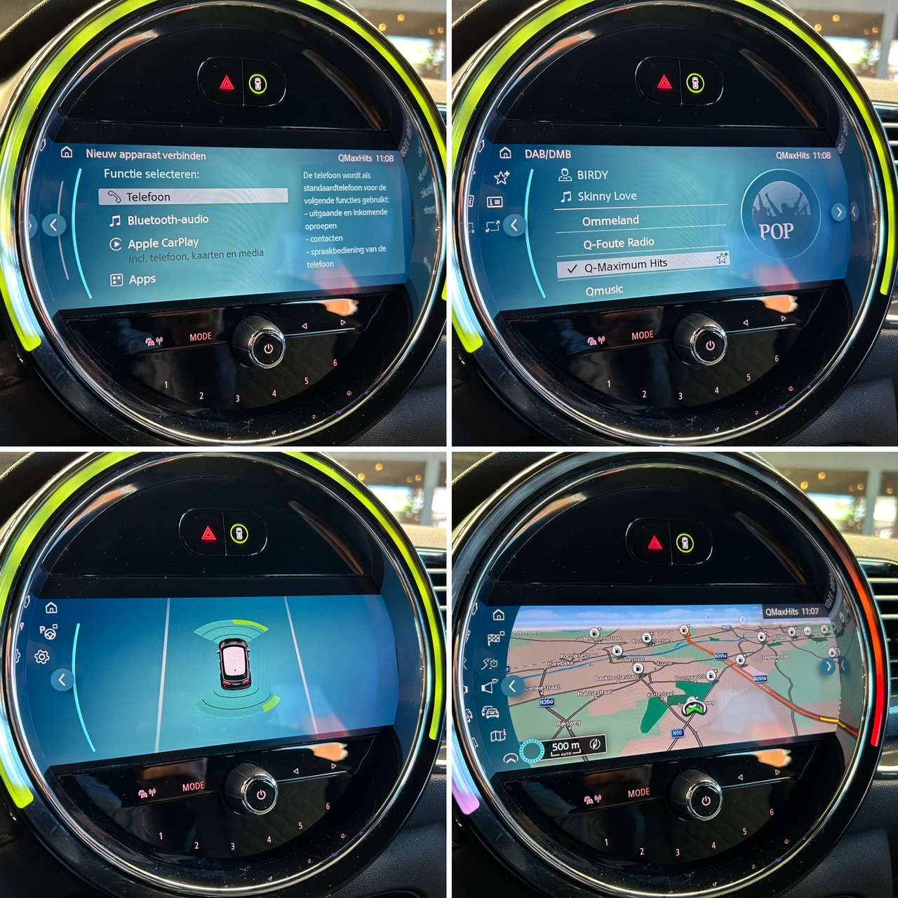 MINI One D Clubman 1.5 Alu17"/Led/Leder/Gps/Pdc/Cruise *1j garantie*