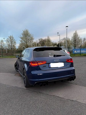 Audi A3 8V Quattro Stage 2+ 265cv / 2015 / Ligne clapet type S3 / BO
