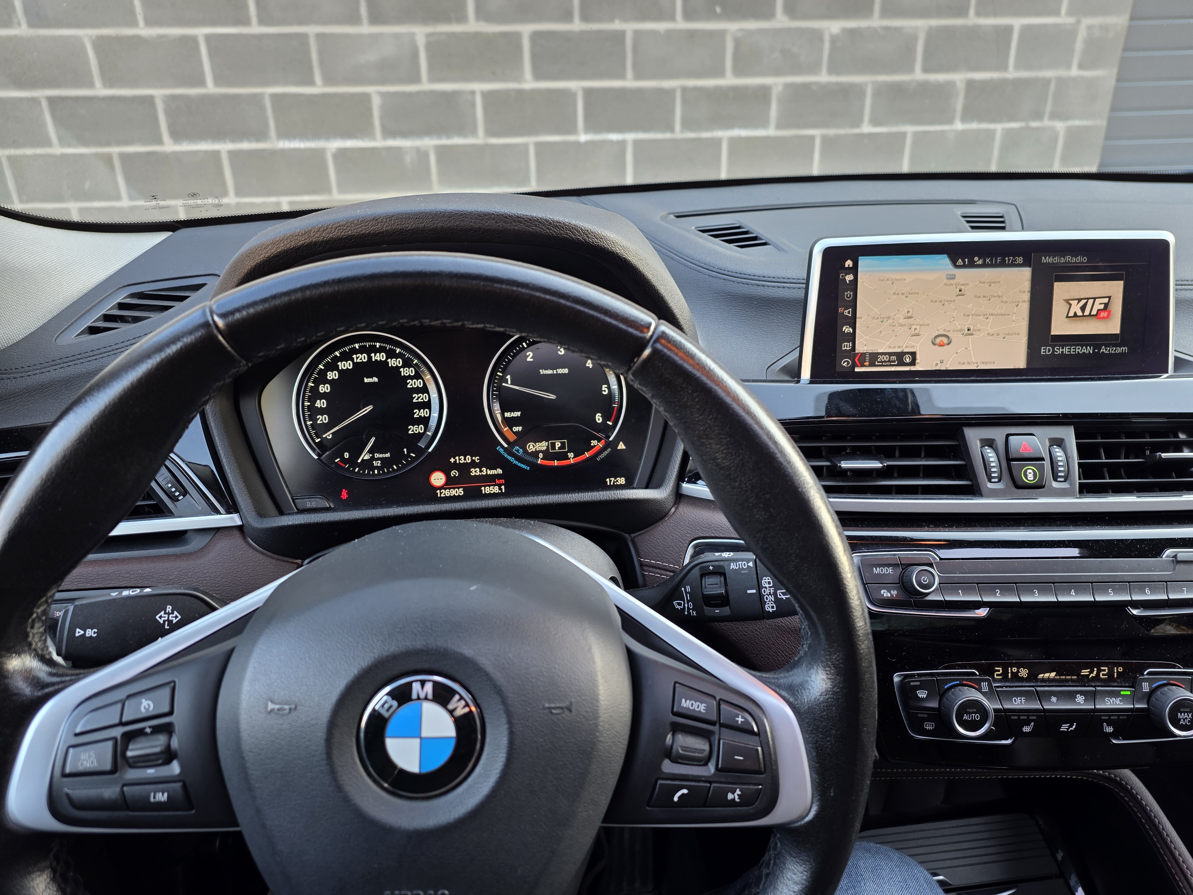 Bmw X2 sDrive 18d TVA RECUP/AUTO/GPS/CLIM/CRUISE/TOIT PANO