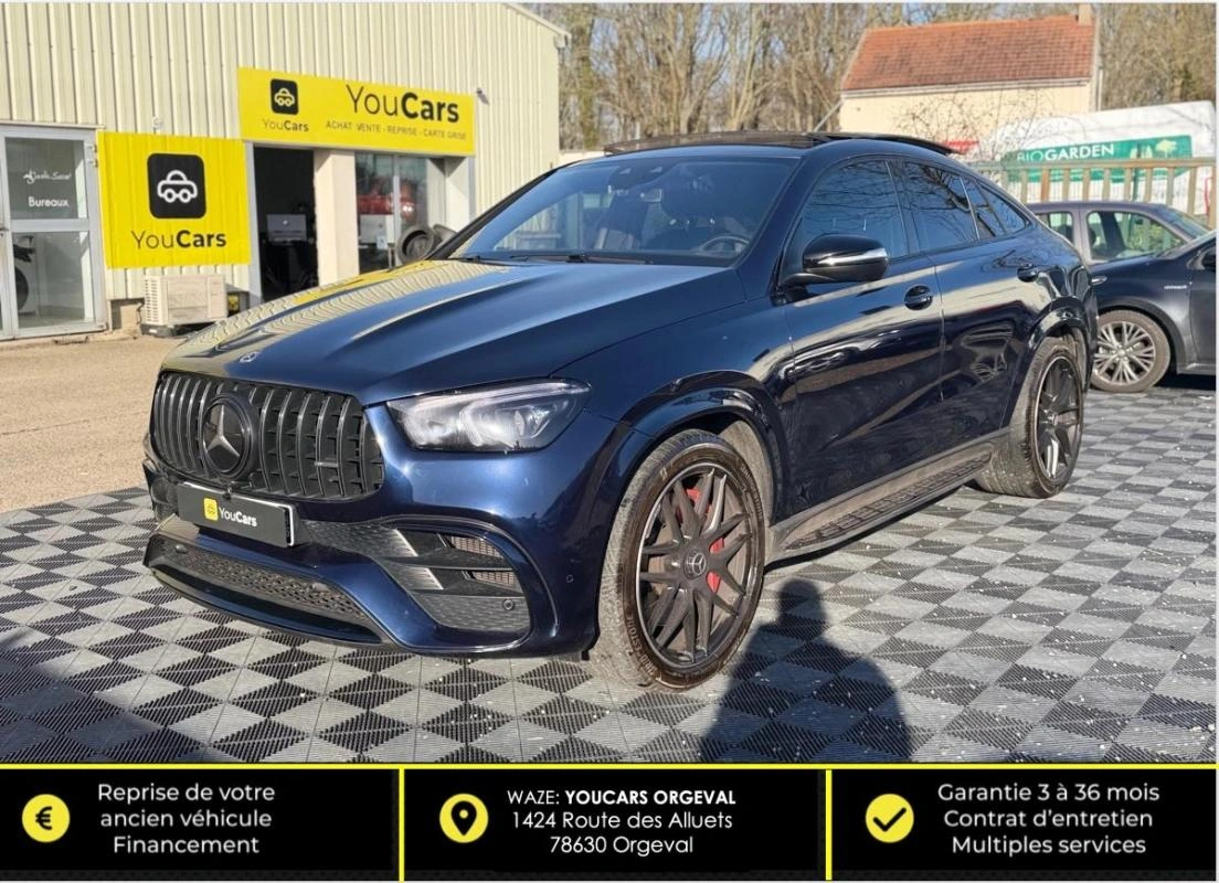 Mercedes-Benz Gle Coupé 63 S AMG 4.0 4MATIC+ 612 cv - TOIT OUVRANT PACK CARBONE CARPLAY CAME