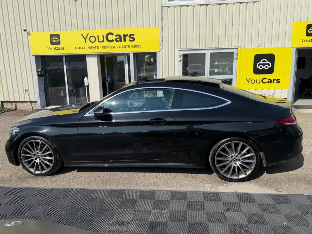 Mercedes-Benz Classe C COUPE 1.5 200 185 EQ-BOOST HYBRID AMG LINE BVA TOIT OUVRANT-SIEGES ELECTRIQUES
