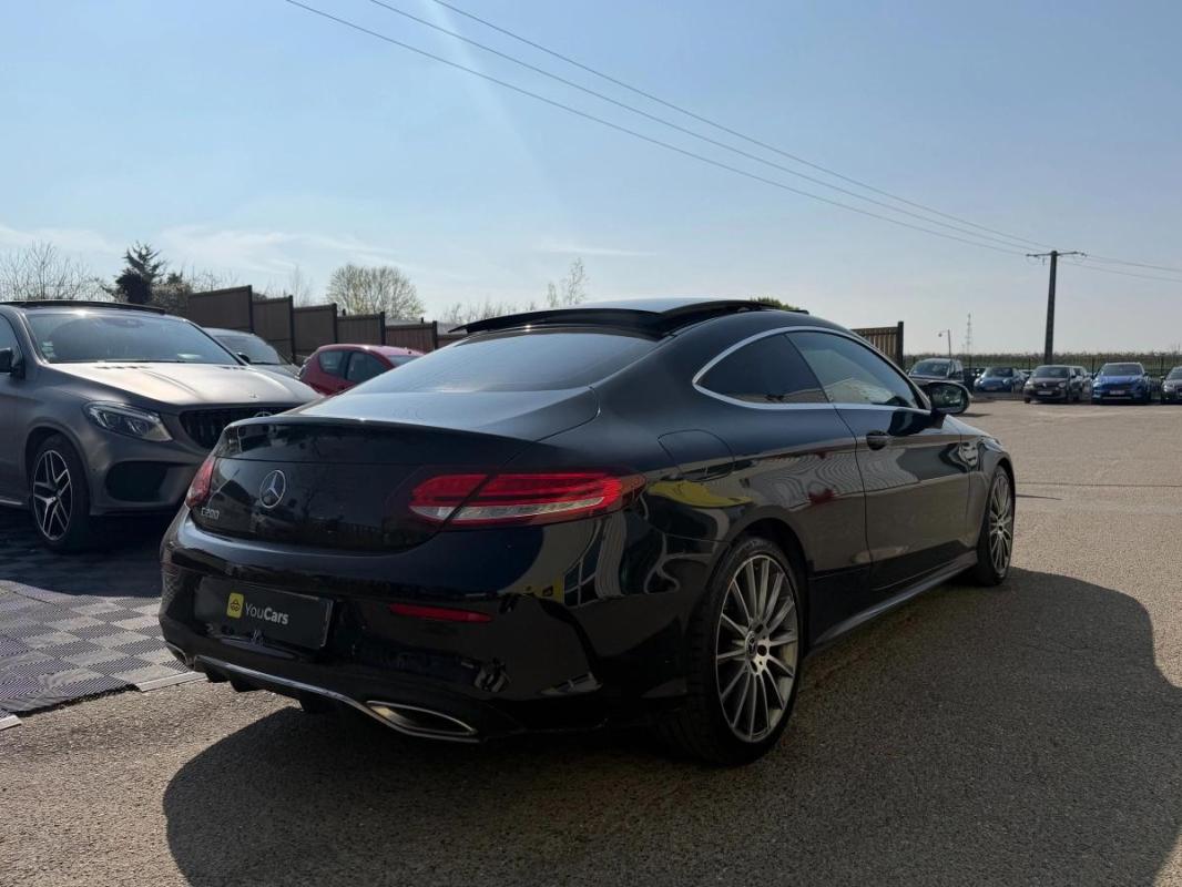 Mercedes-Benz Classe C COUPE 1.5 200 185 EQ-BOOST HYBRID AMG LINE BVA TOIT OUVRANT-SIEGES ELECTRIQUES