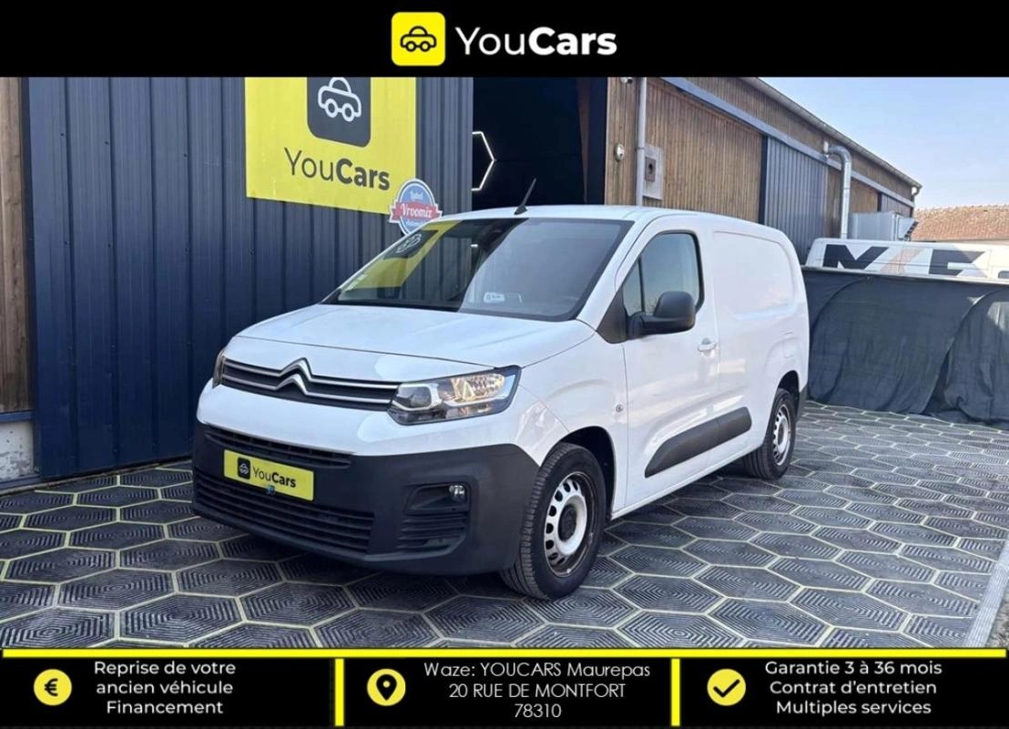 Citroen Berlingo XL 1.6 BlueHDi 100 cv ENTRETIEN A JOUR CAMERA DE RECUL APPLE CARPLAY PREMIERE MAIN