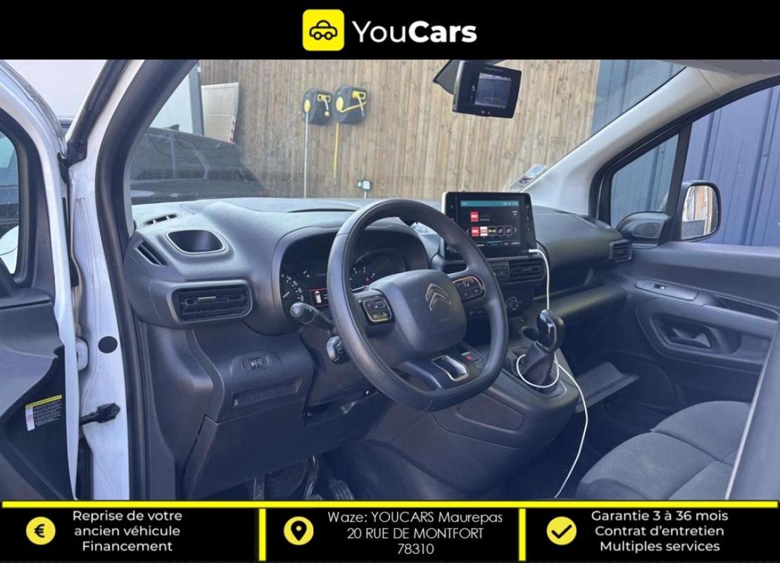 Citroen Berlingo XL 1.6 BlueHDi 100 cv ENTRETIEN A JOUR CAMERA DE RECUL APPLE CARPLAY PREMIERE MAIN