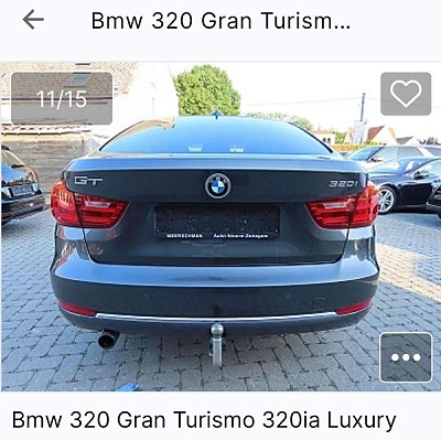 Bmw Serie 3 (F34) (2) 320IA 184 LUXURY ULTIMATE