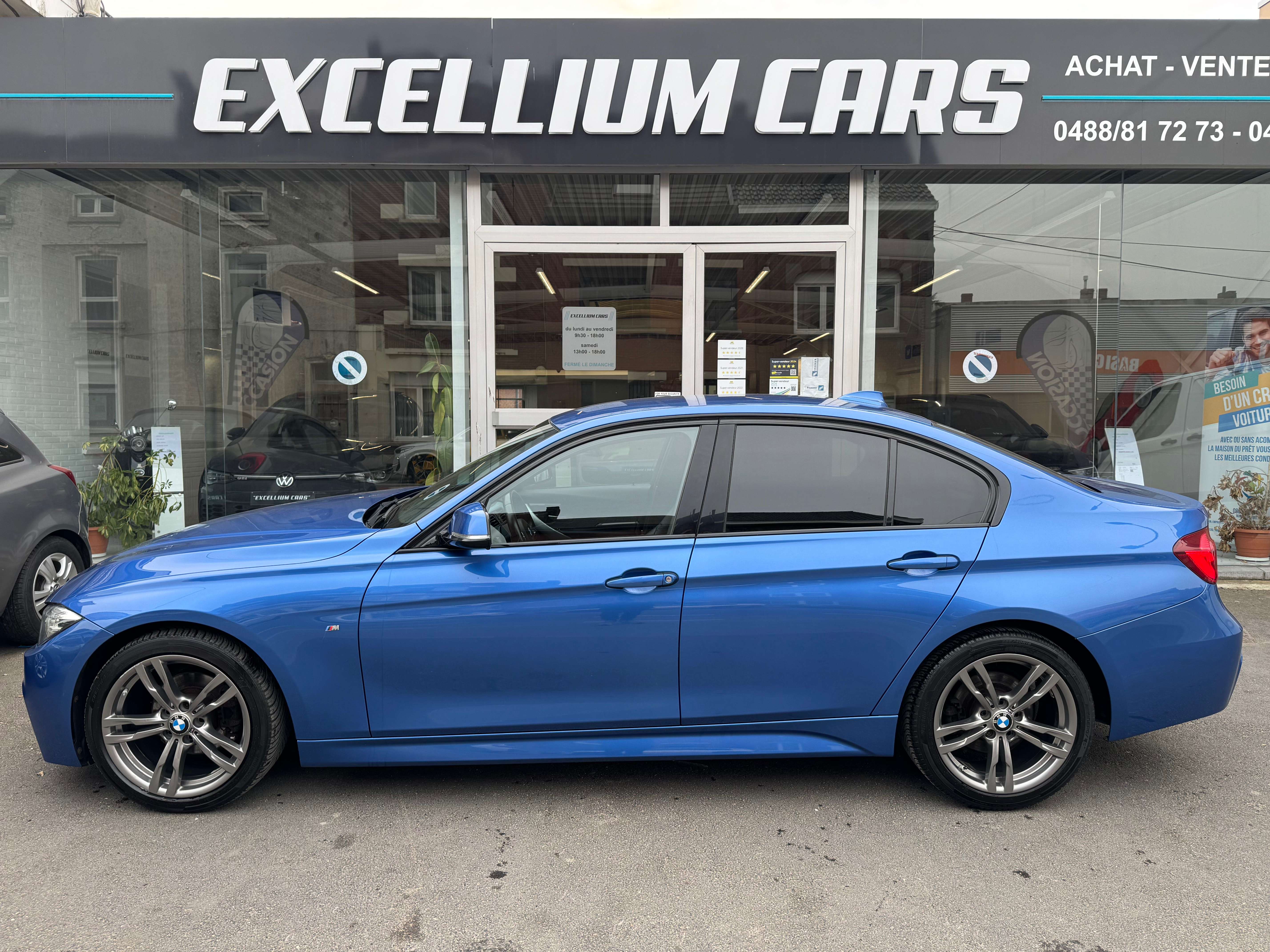 BMW 318 I Pack m Cuir Jante Feux Led Gps Tres Propre Garat